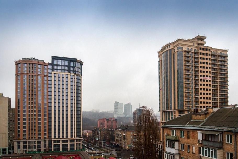 Квартира По Улице Большая Васильковская, 114 Kiev Esterno foto